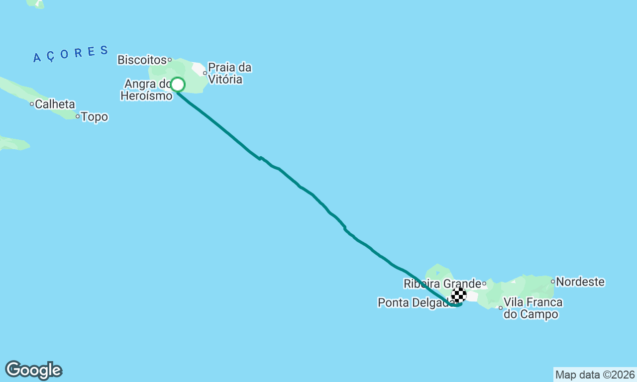 Voyage map