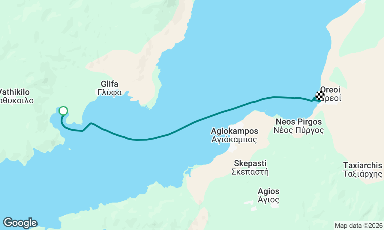 Voyage map