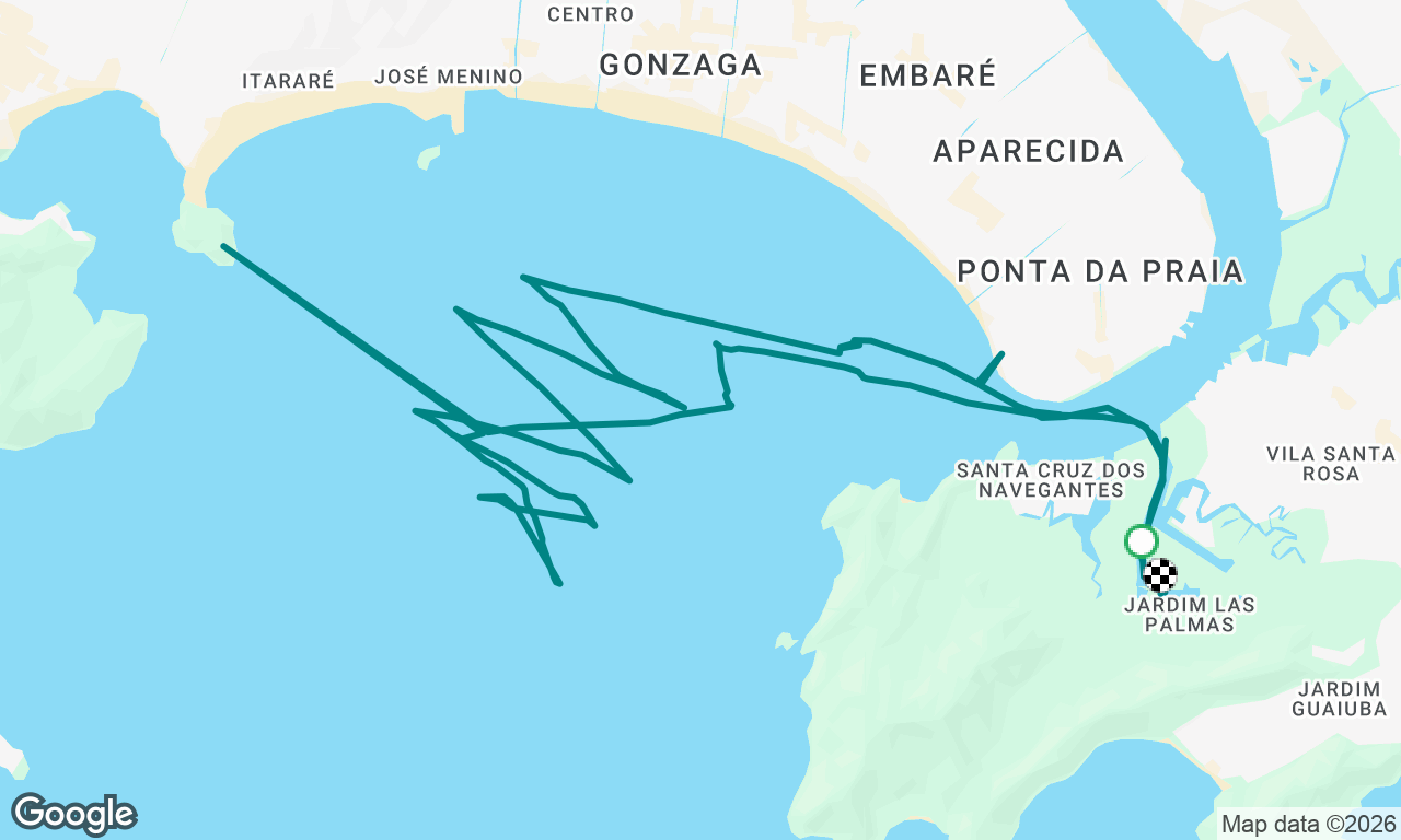 Voyage map