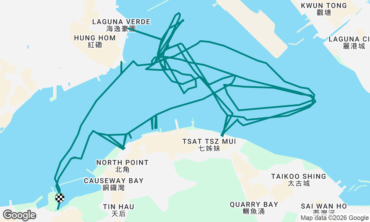 Voyage map