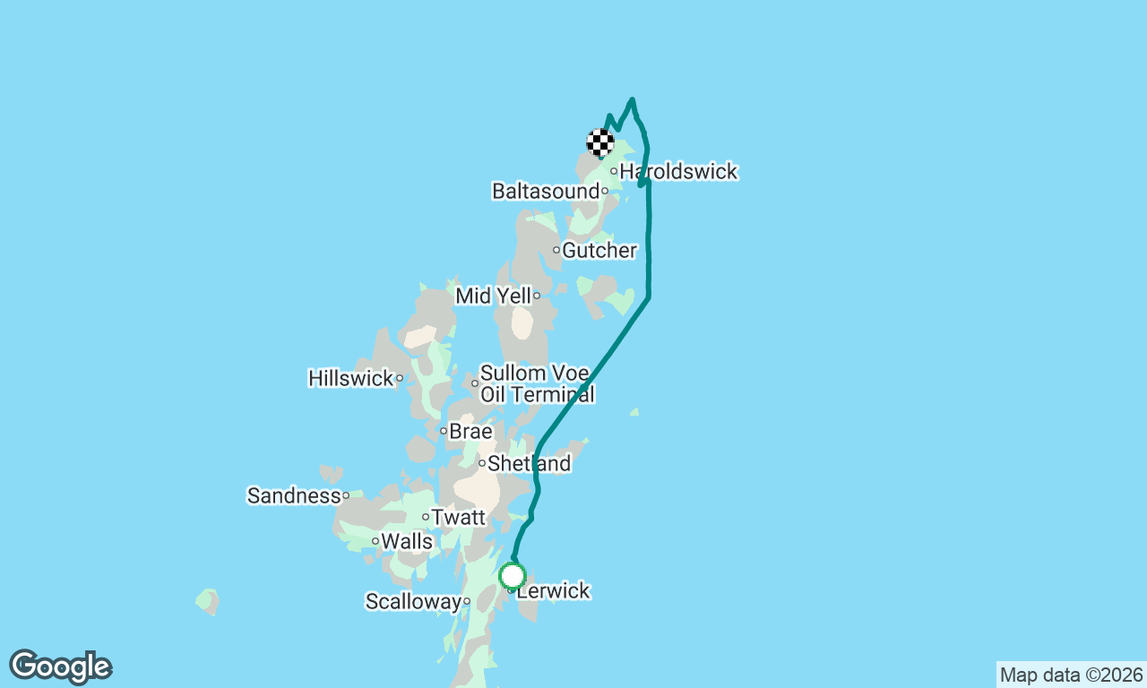 Voyage map