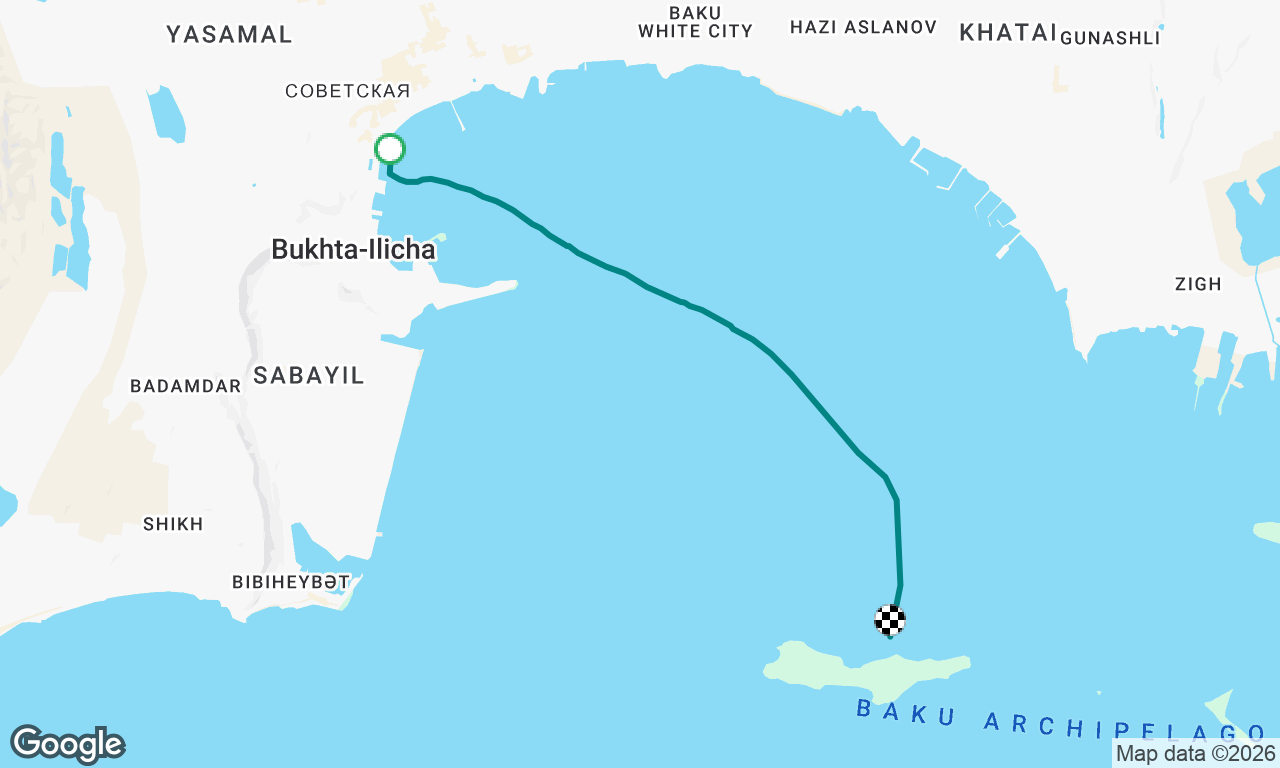 Voyage map