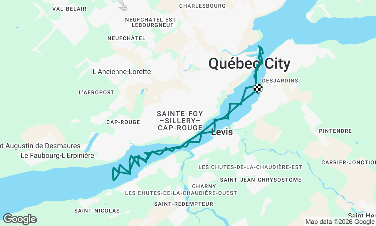 Voyage map
