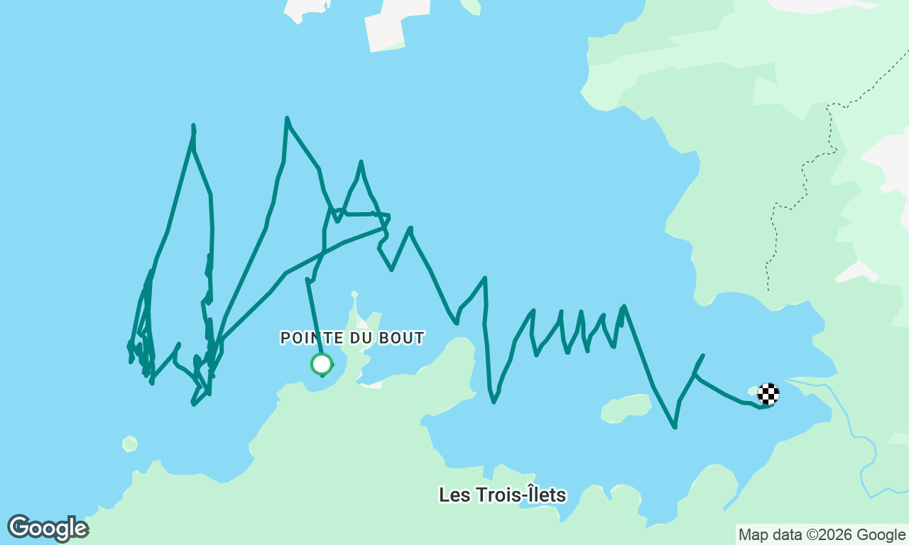Pointe du bout -> Rivière salée