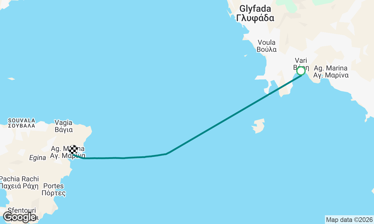 Varidska to Agia Marina