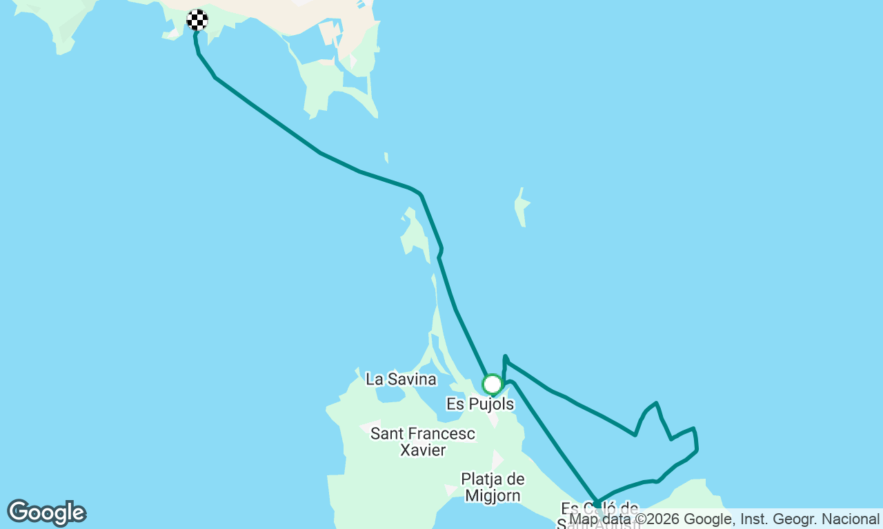 Voyage map