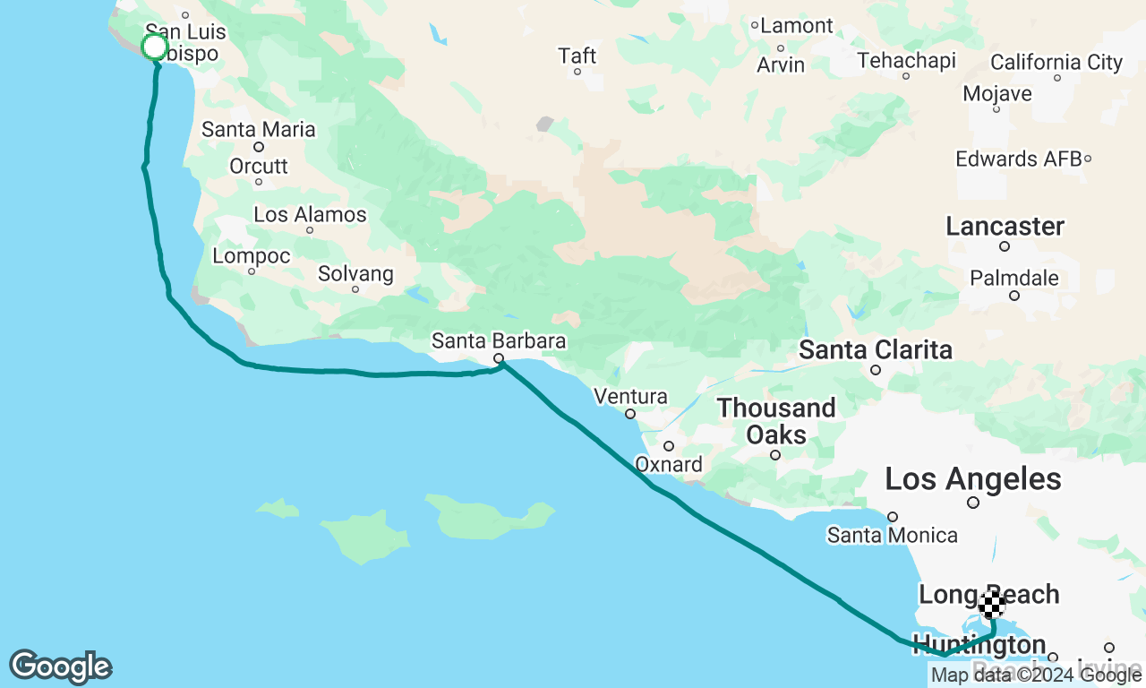 Southbound Coastal delivery- part B