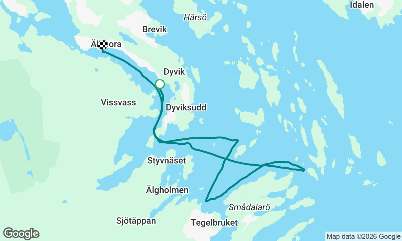 Voyage map