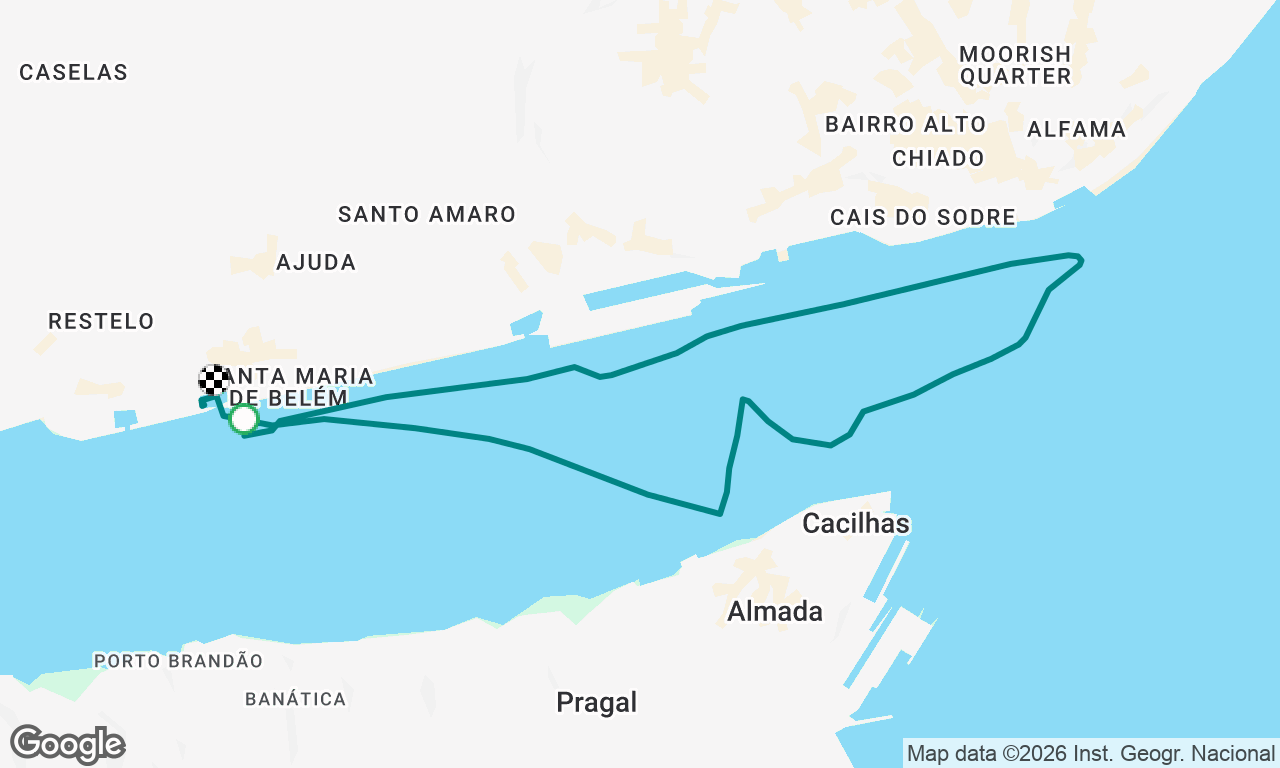 Voyage map