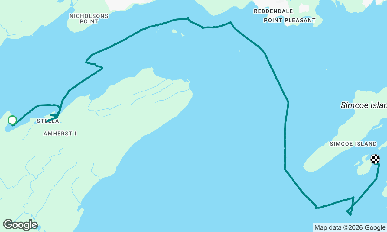 Voyage map