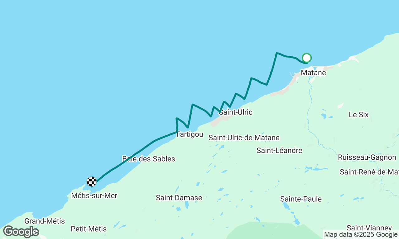Matane à Métis-sur-Mer