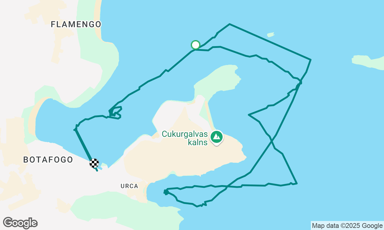 Velejada Treino Azimuth Náutica 