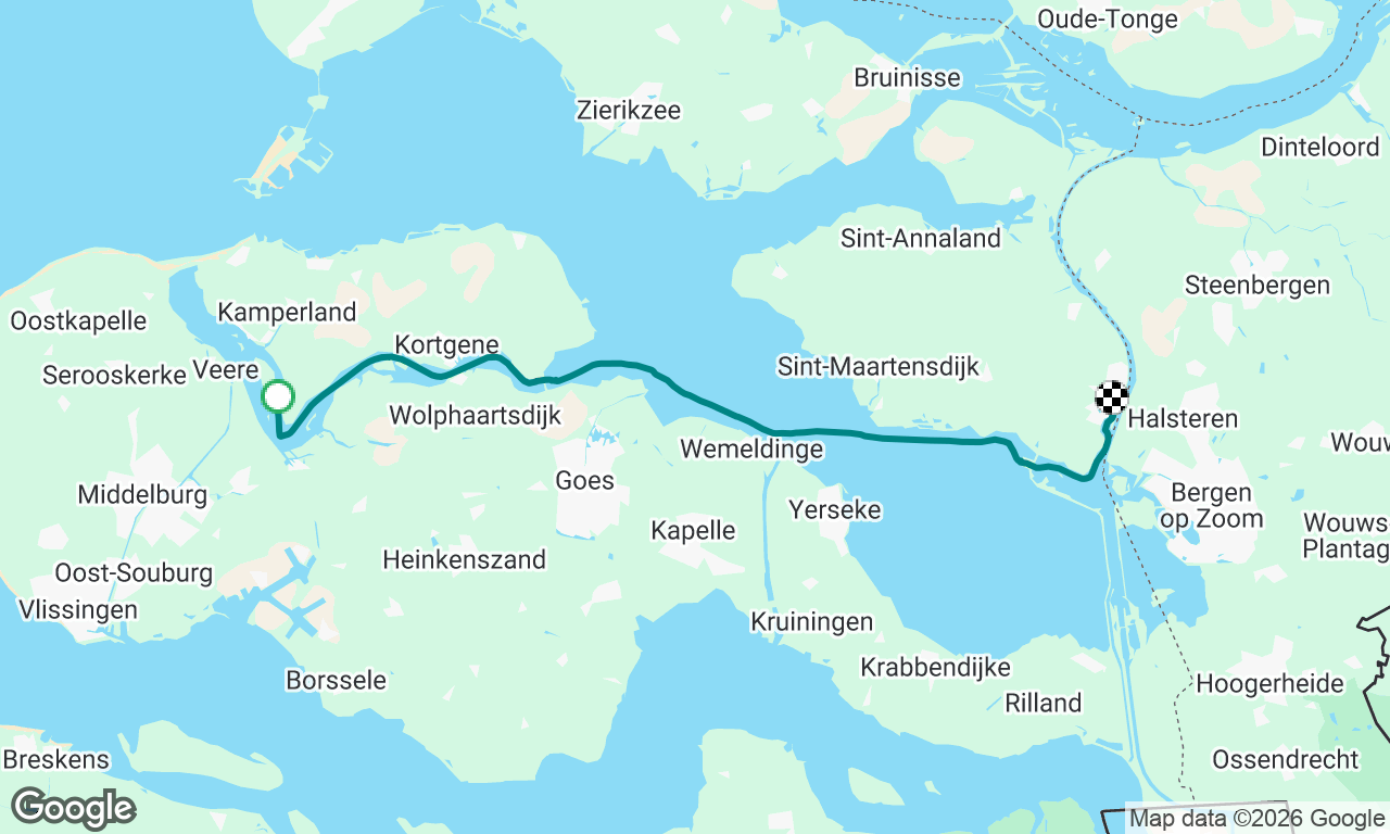 Tholen to Veere for the van loon race with the jonge sinjoor