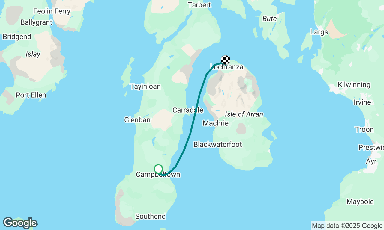 Campbeltown to Loch Ranza