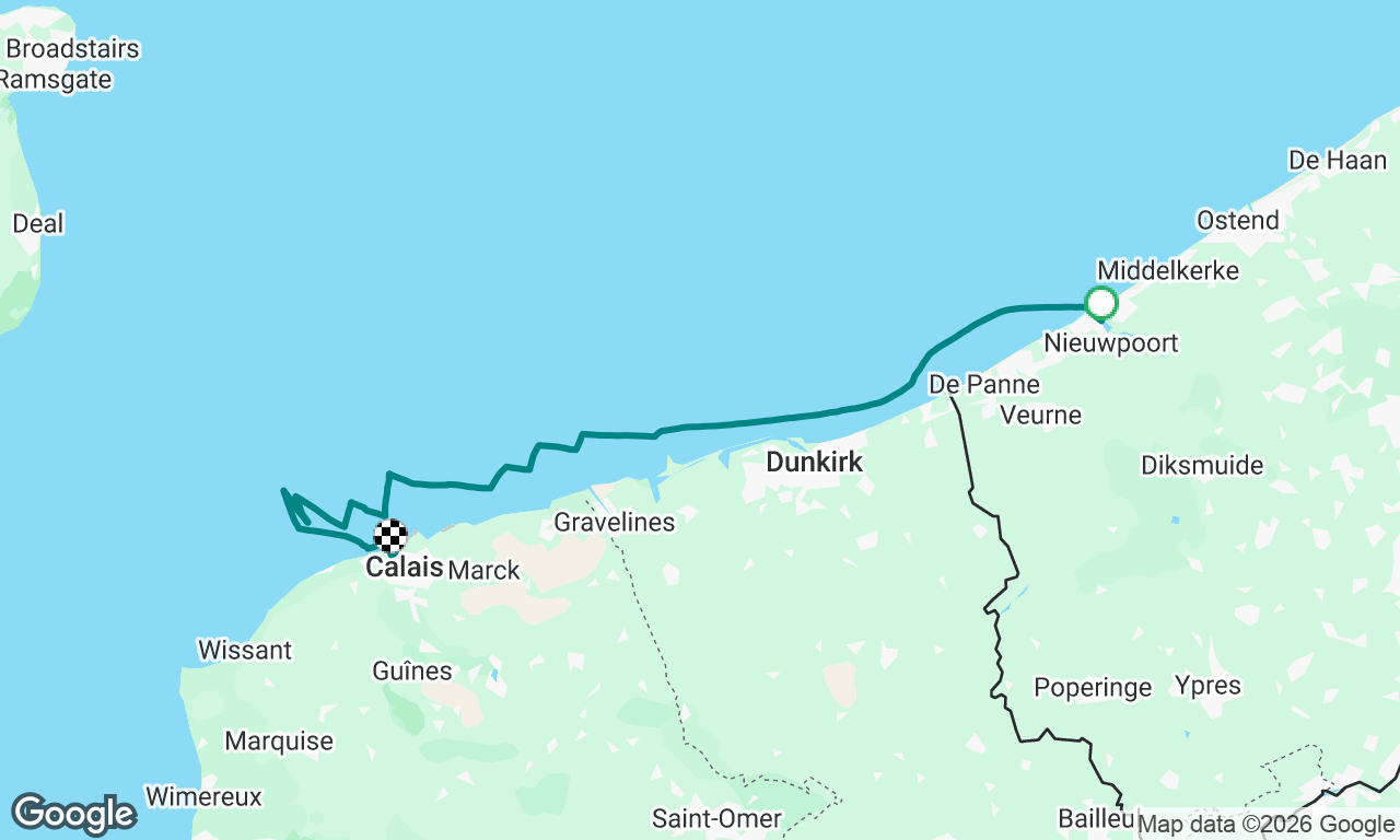 Voyage map