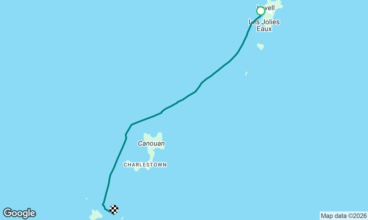 Mustique to Tobago Cays