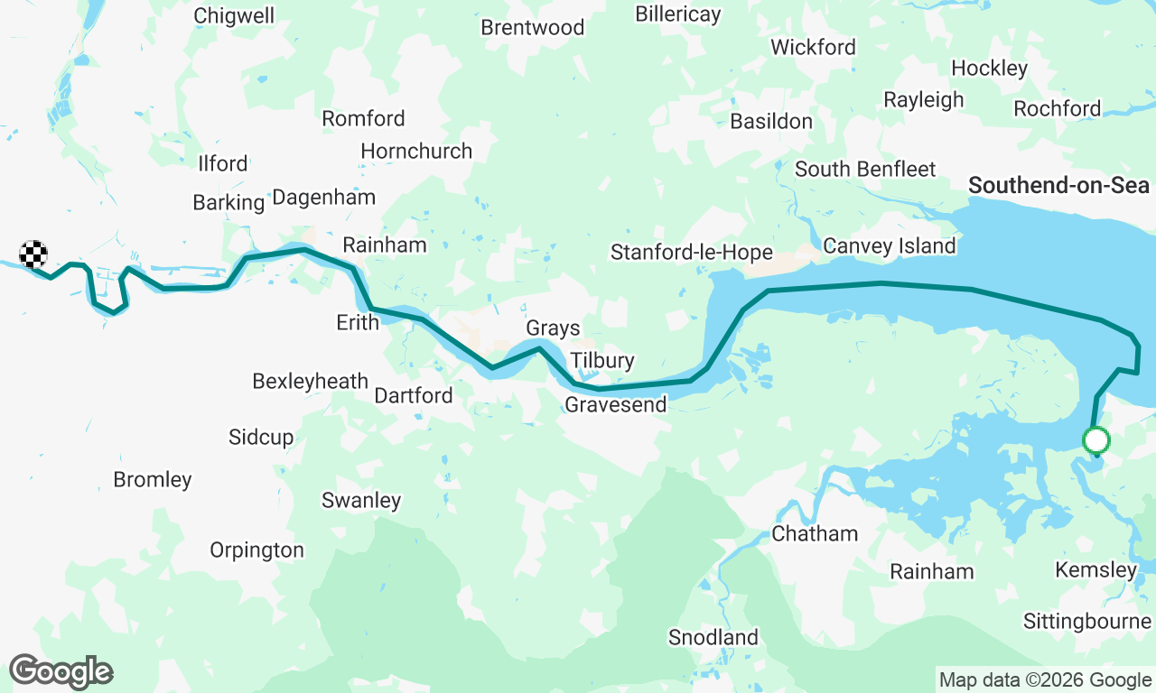 Voyage map