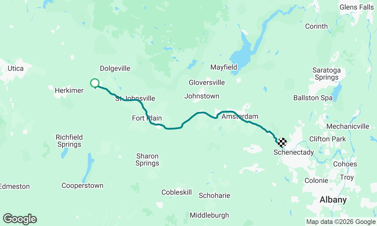 Voyage map