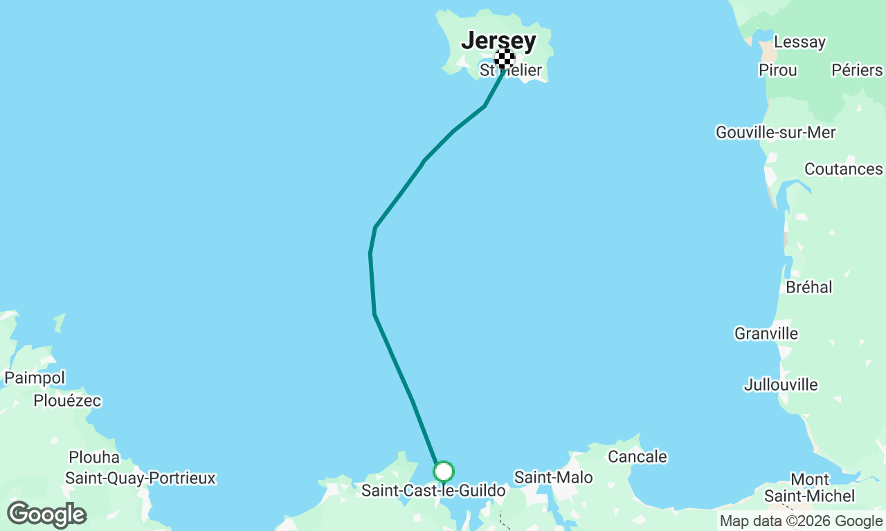 St Cast 🇨🇵 to Jersey 🇯🇪