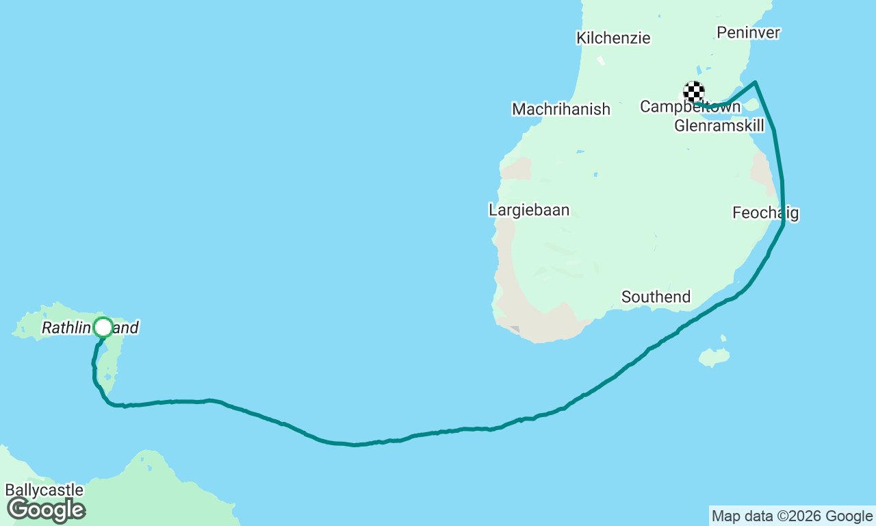 Rathlin Island to Campbelltown