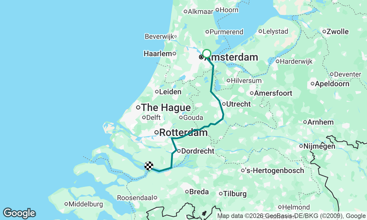 Voyage map