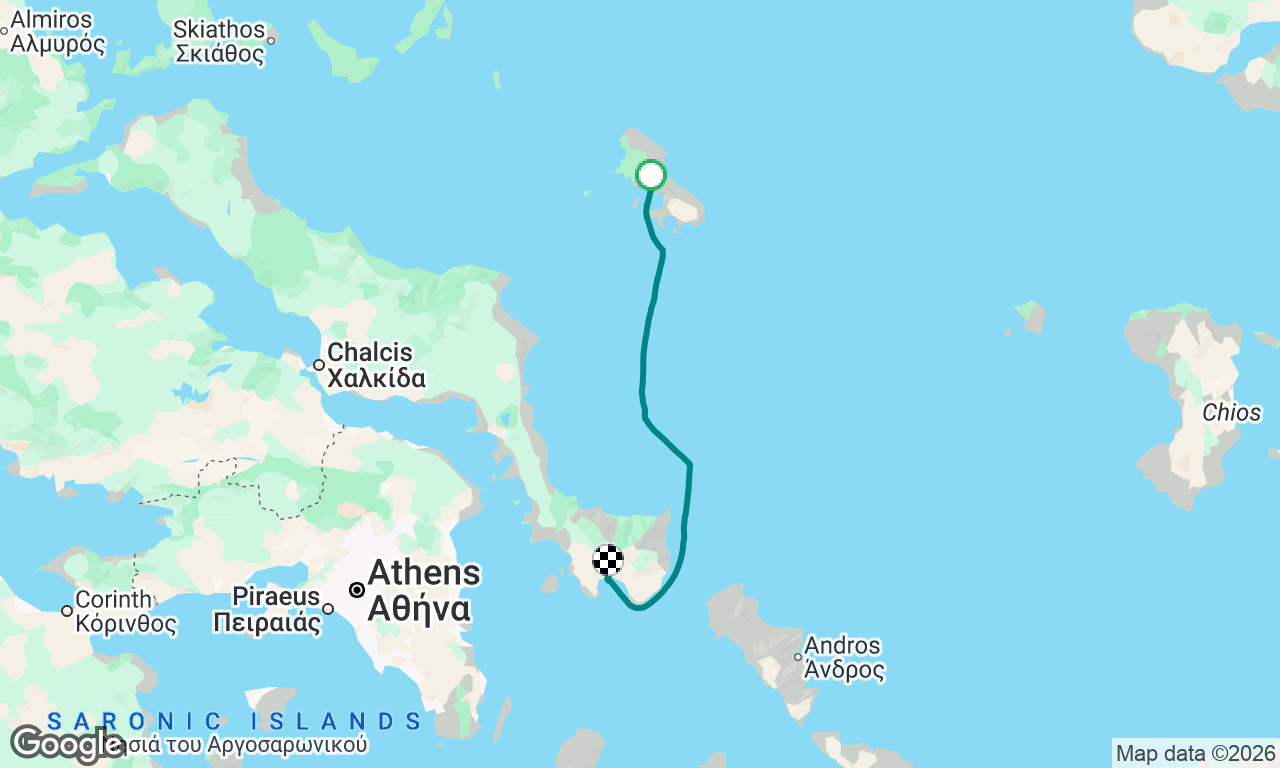Voyage map