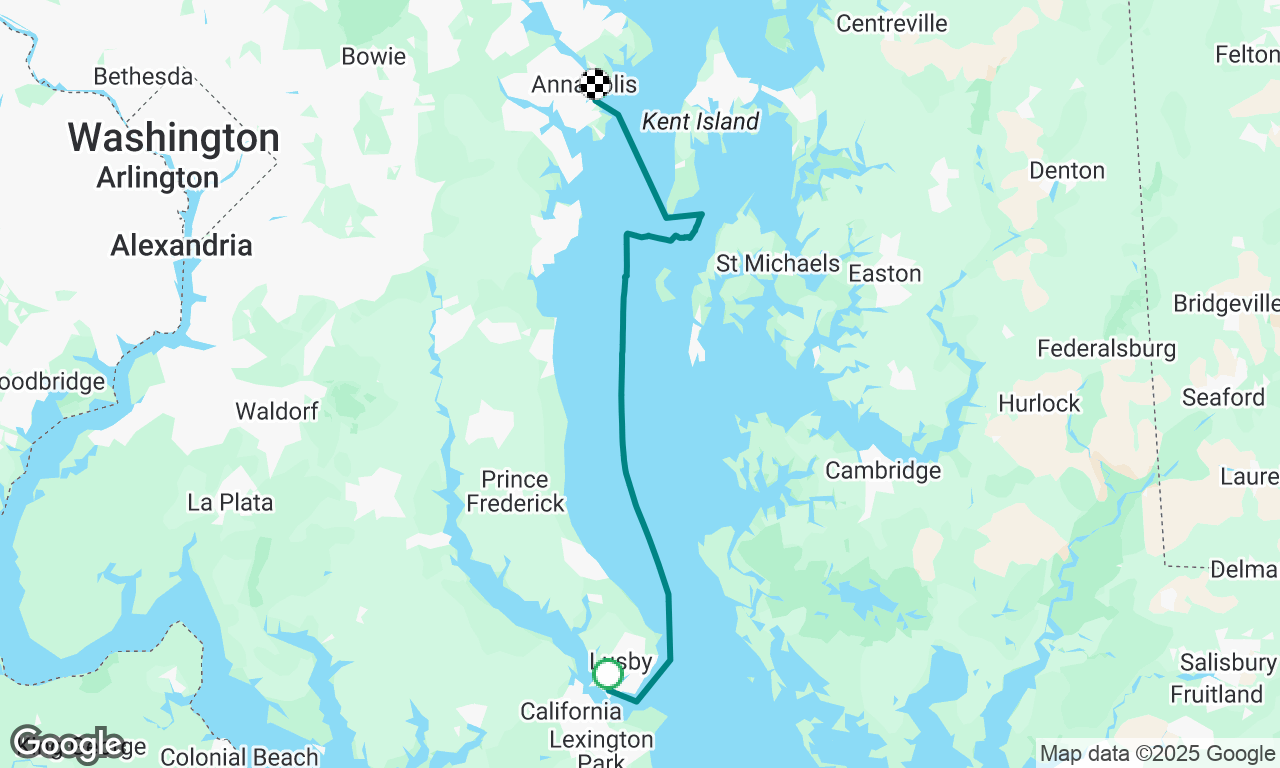 Solomons MD to Annapolis MD