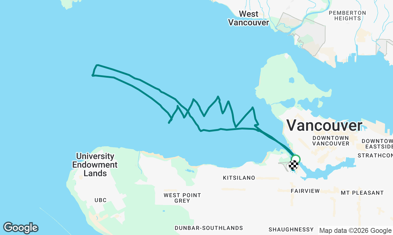 Voyage map