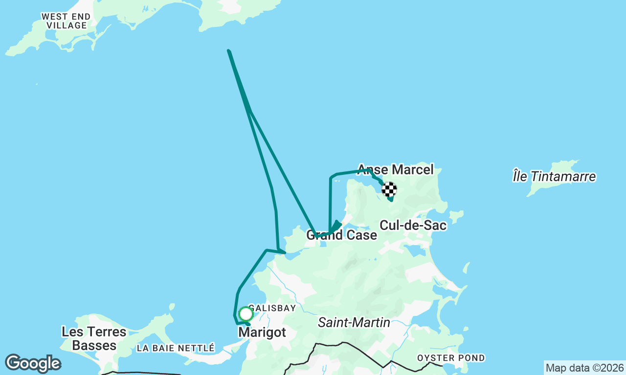 Voyage map