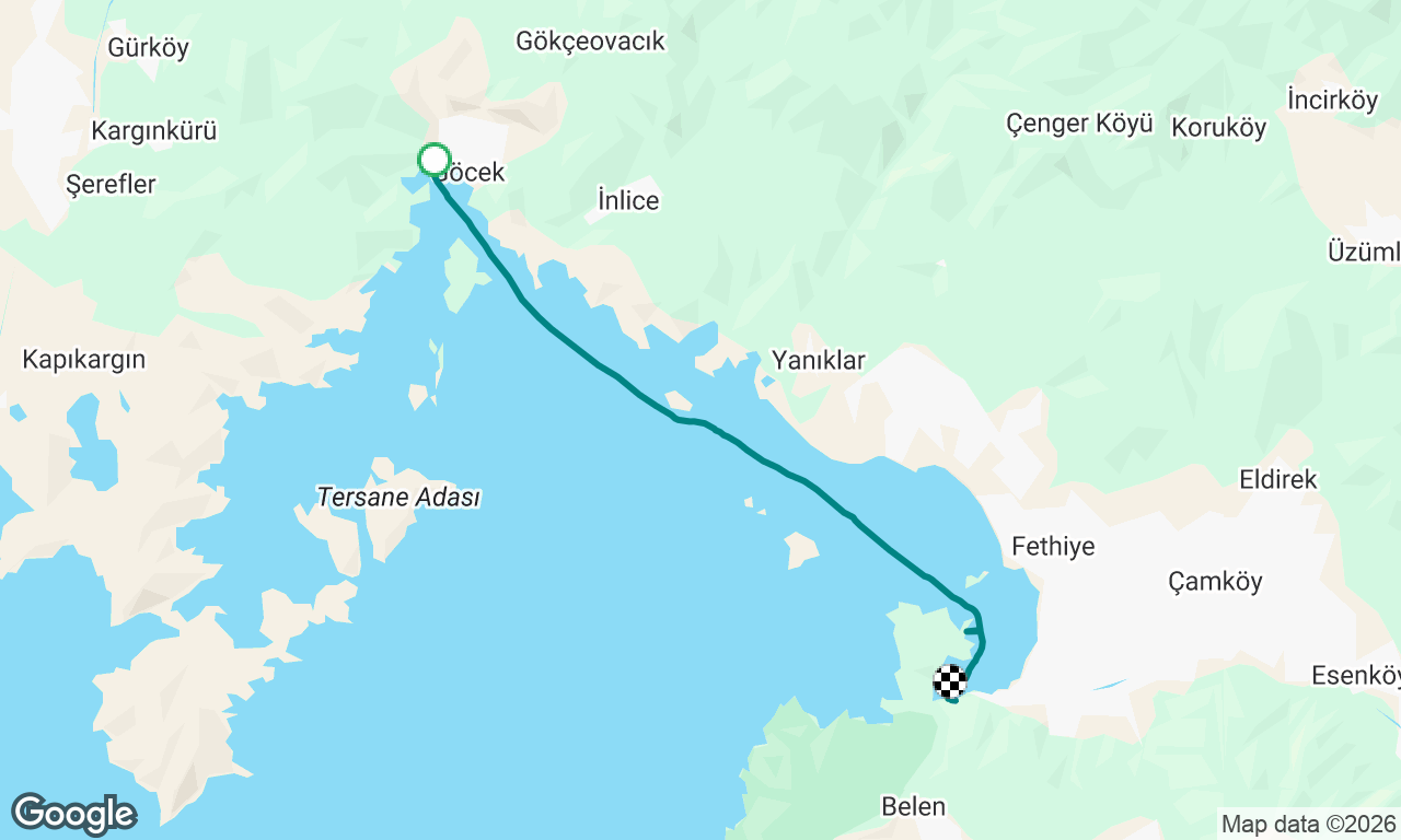 Voyage map