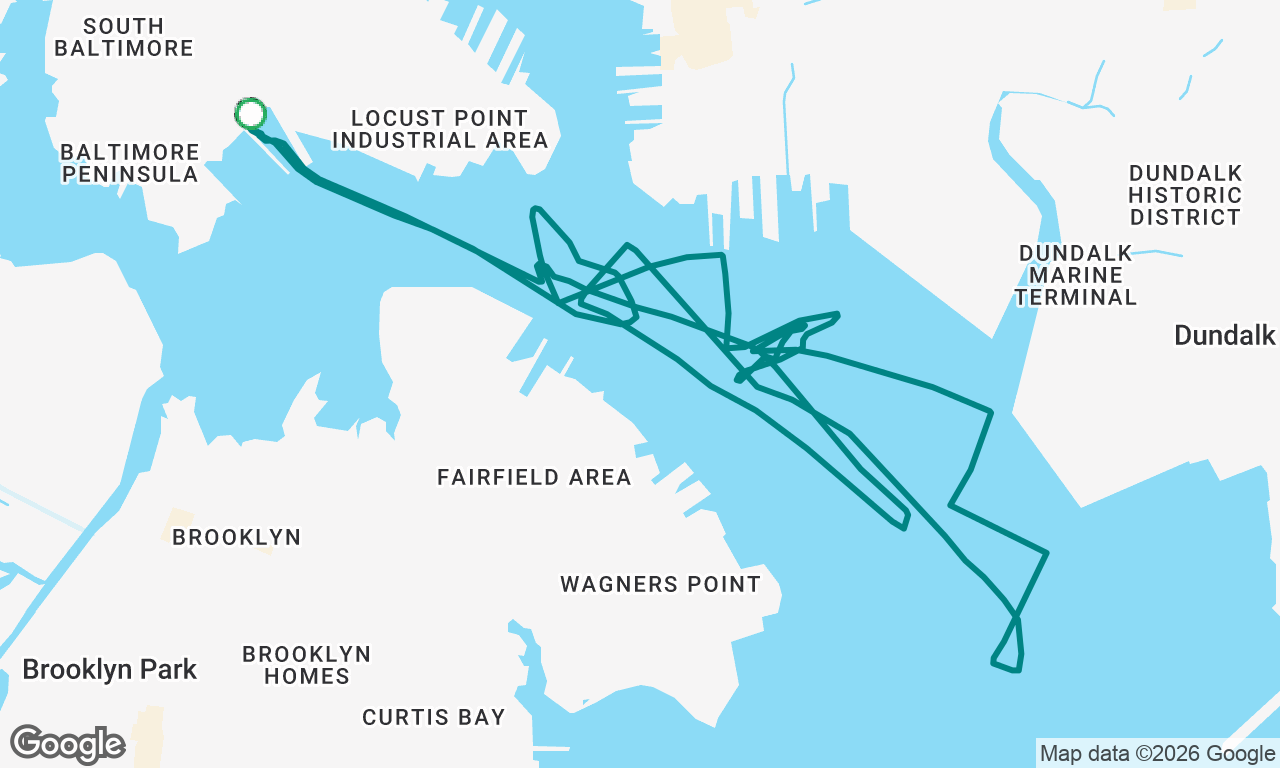 Voyage map