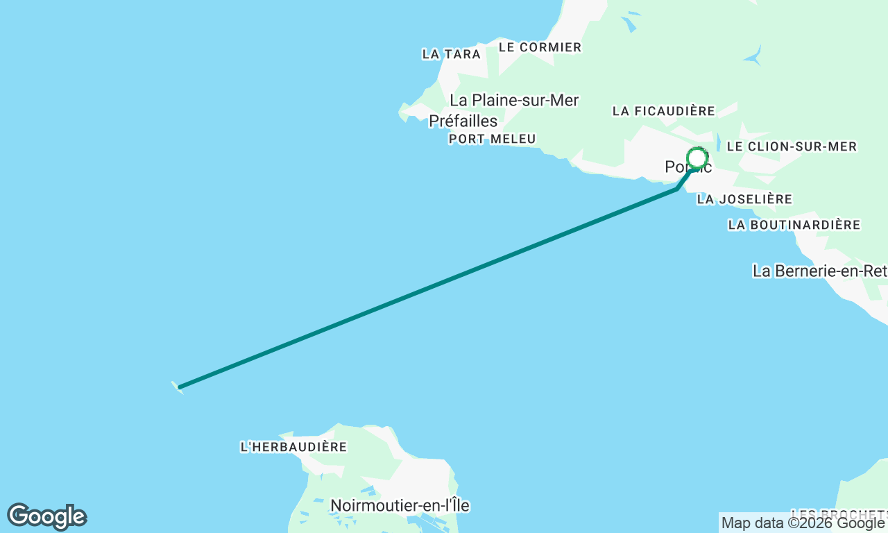 Voyage map