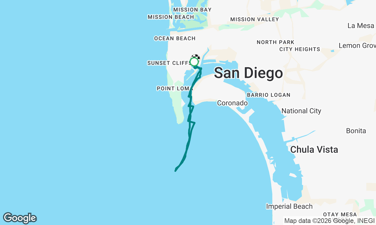 Voyage map