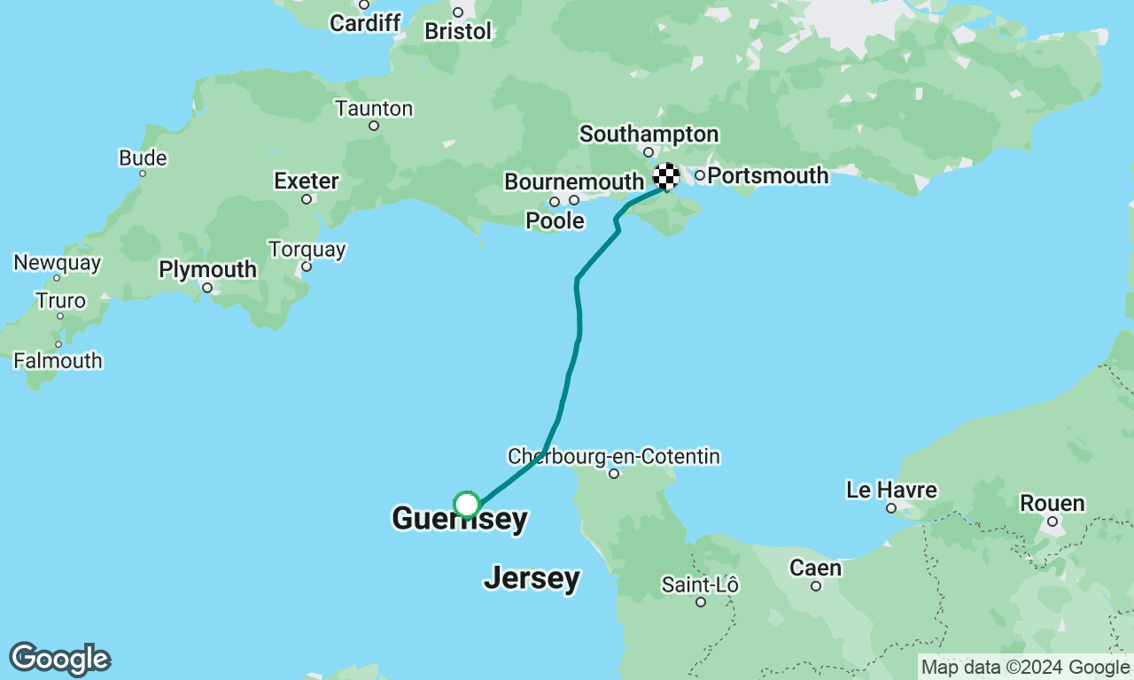 Guernsey to Cowes