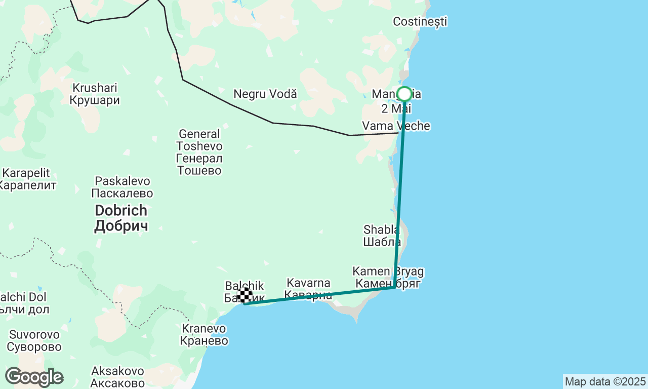 Limanu to Balchik