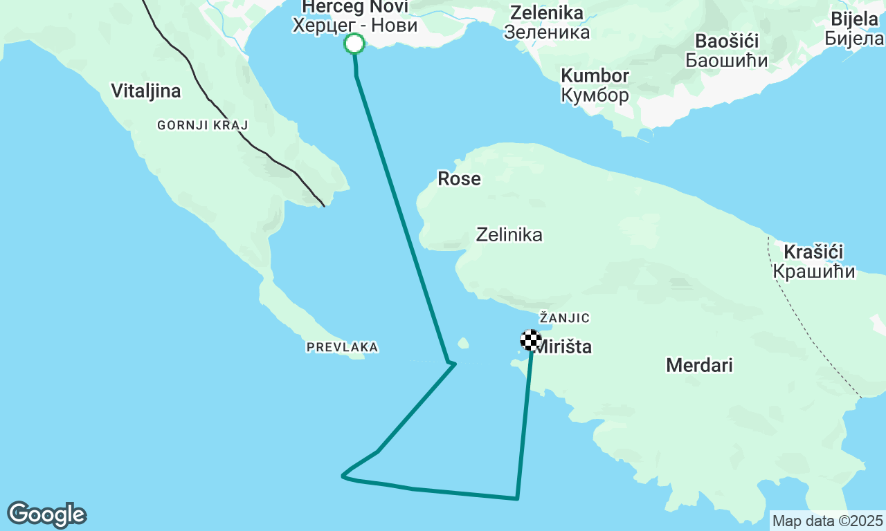 Voyage map