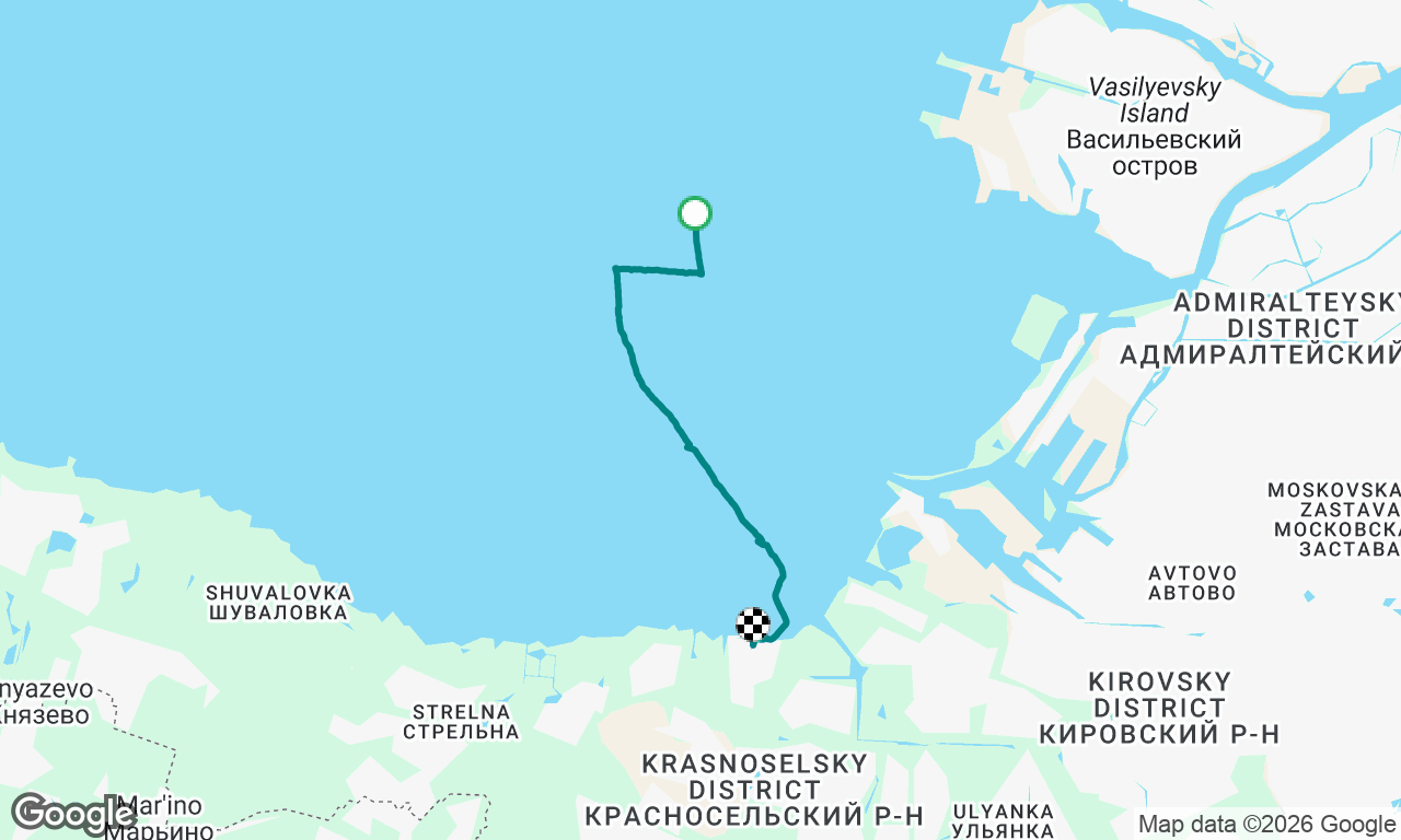 Voyage map