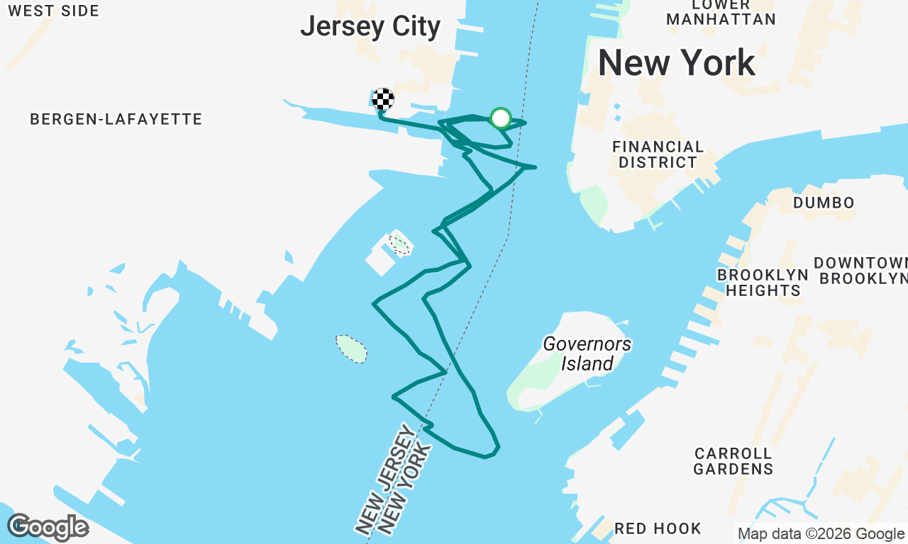 Voyage map