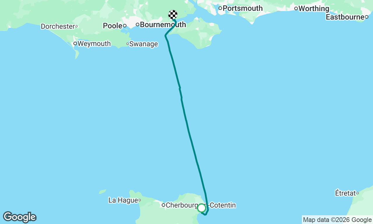 Voyage map