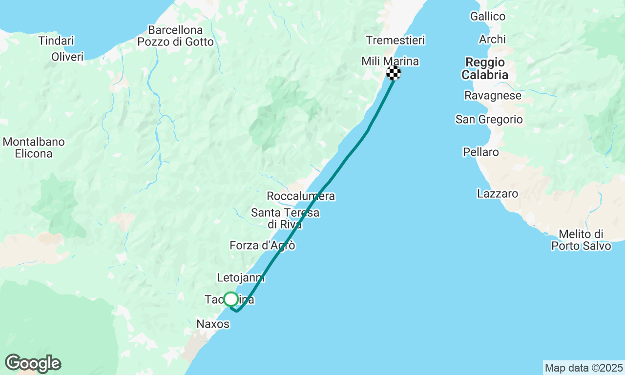 Taormina to Millazo pt 1