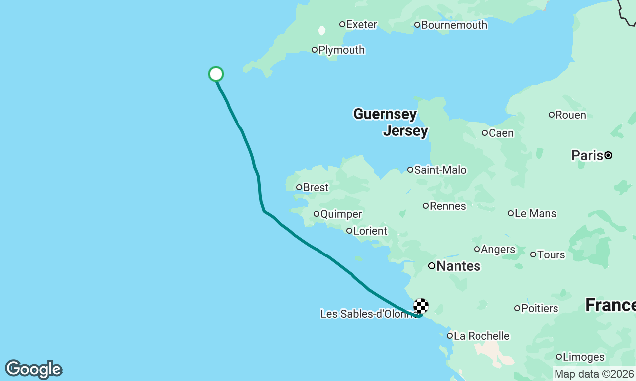 Voyage map