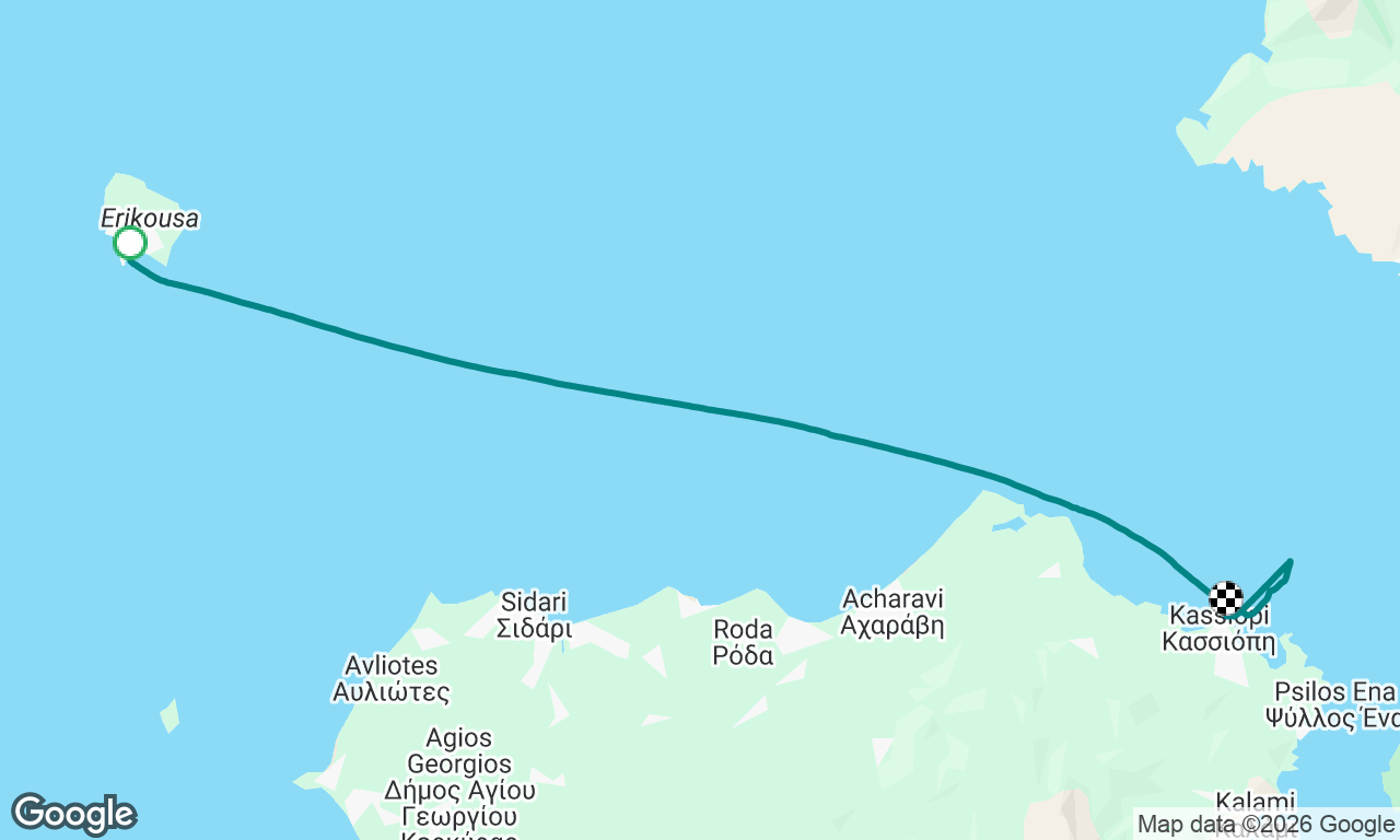 Voyage map