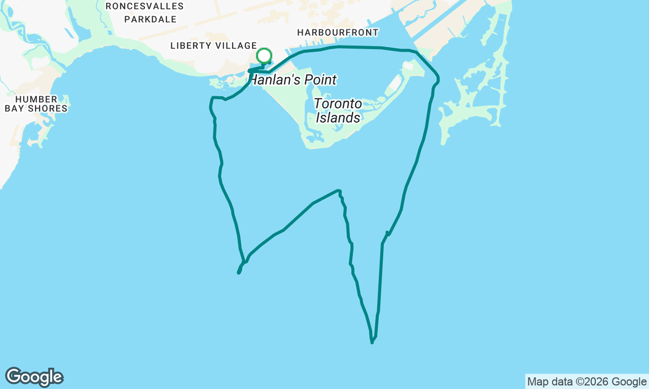Voyage map