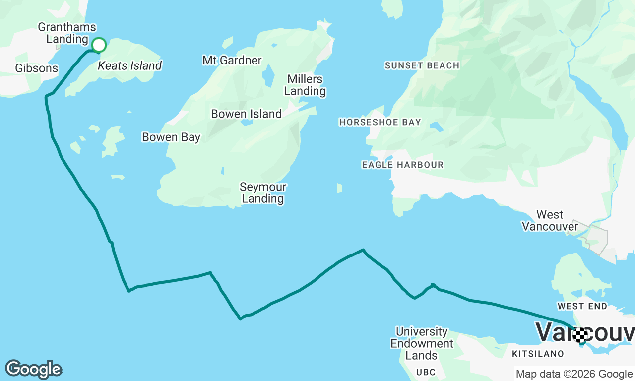 Voyage map