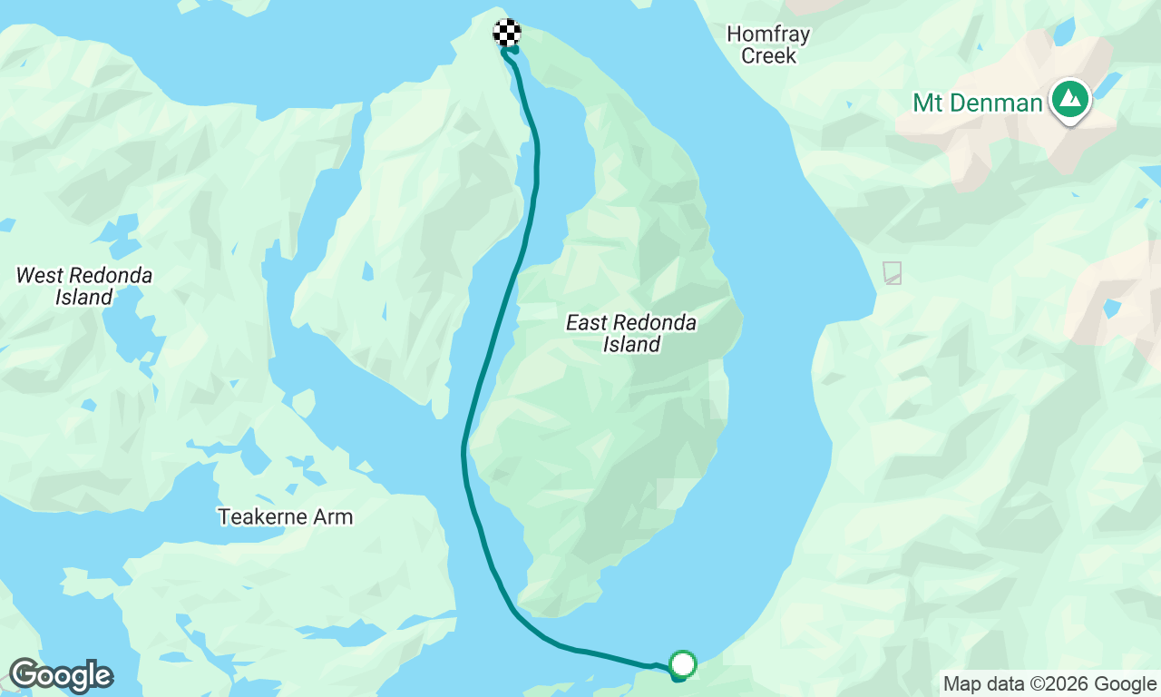 day 2 - deso trip - Laura cove to pendrell
