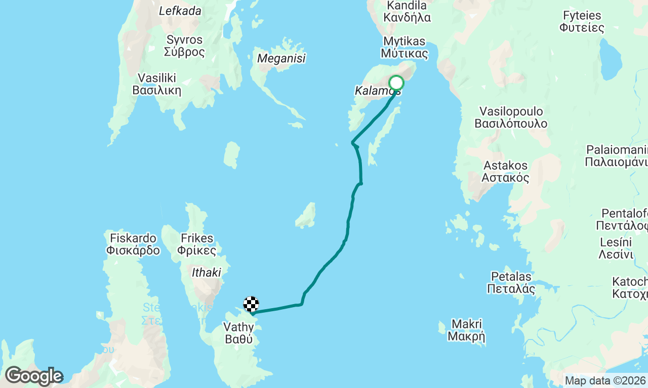 Voyage map