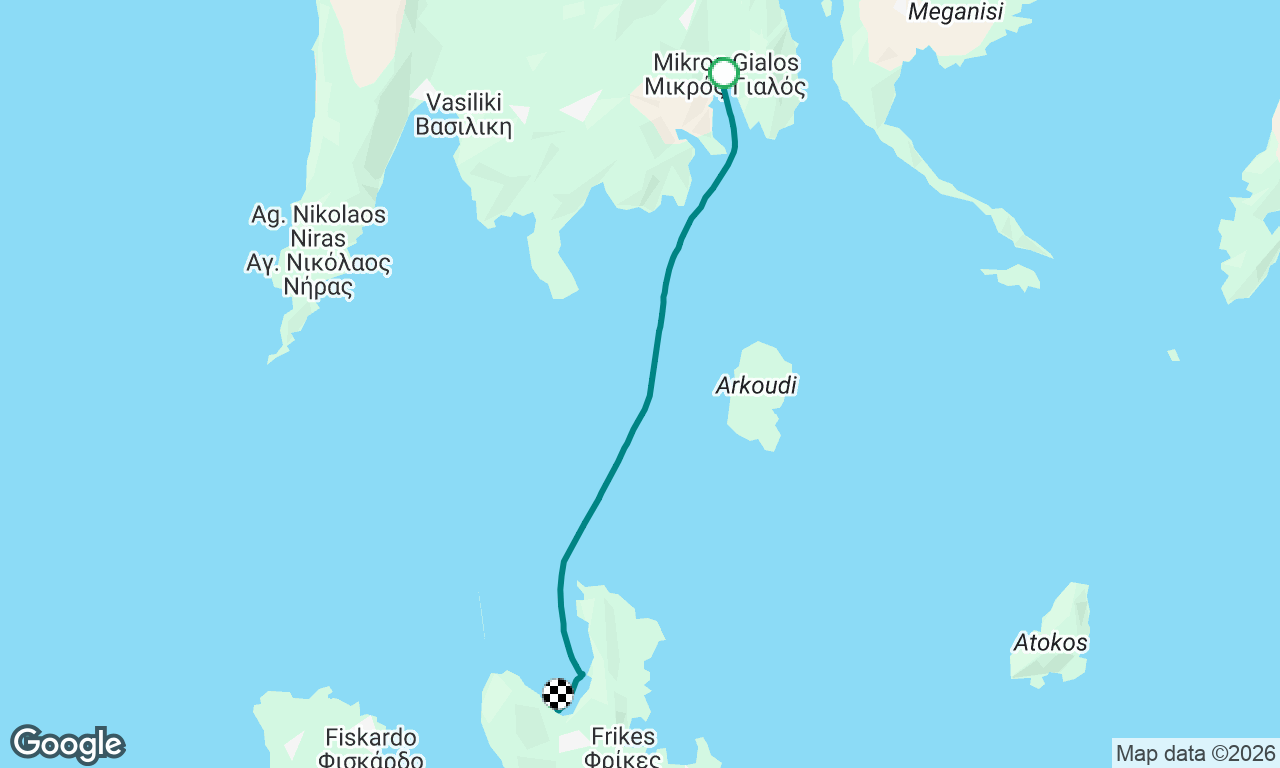 Voyage map