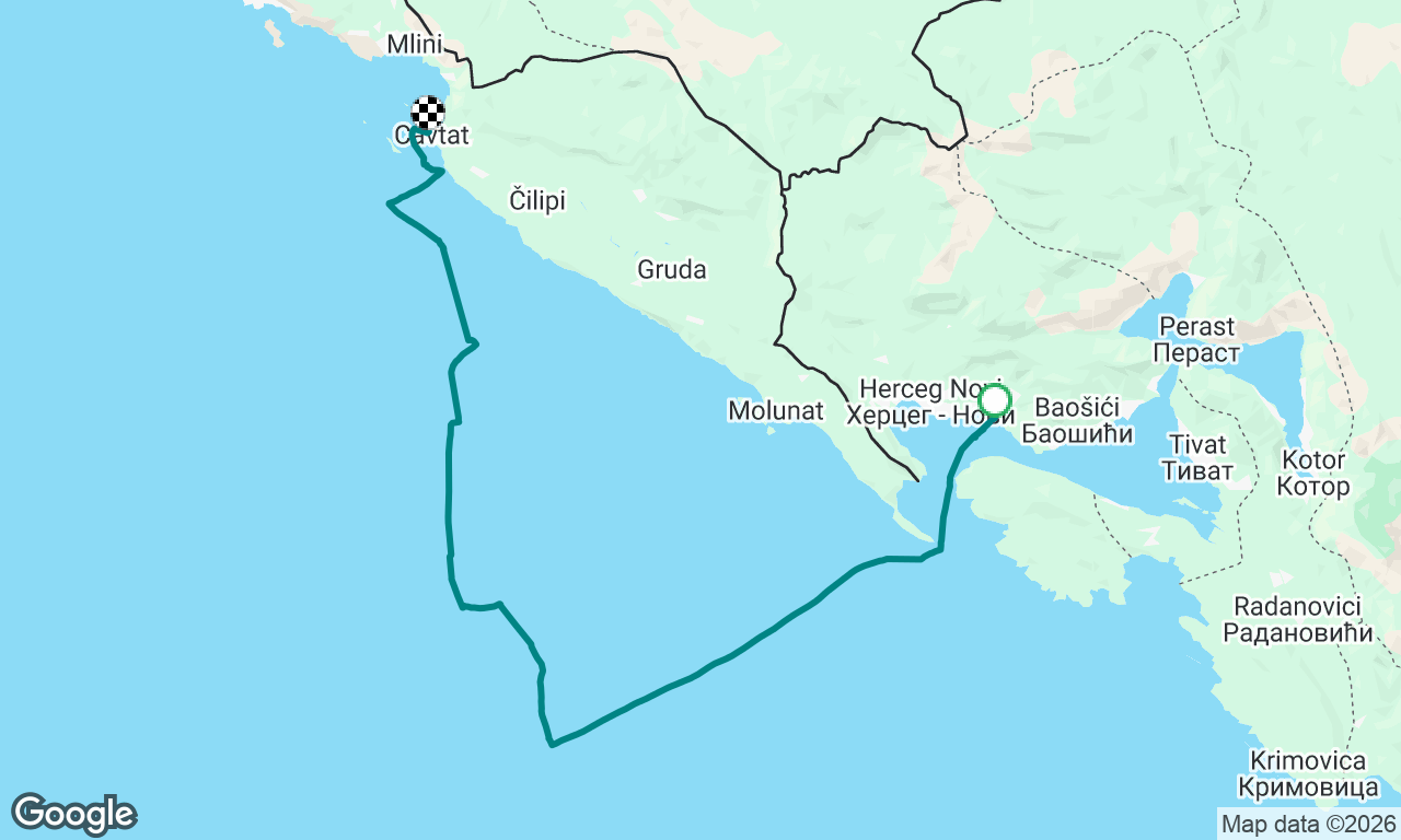 Voyage map