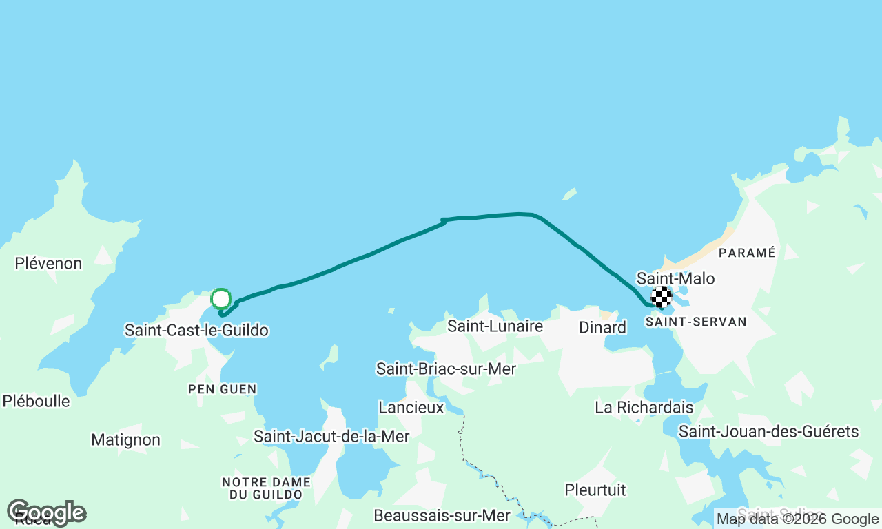 St Cast to St Malo