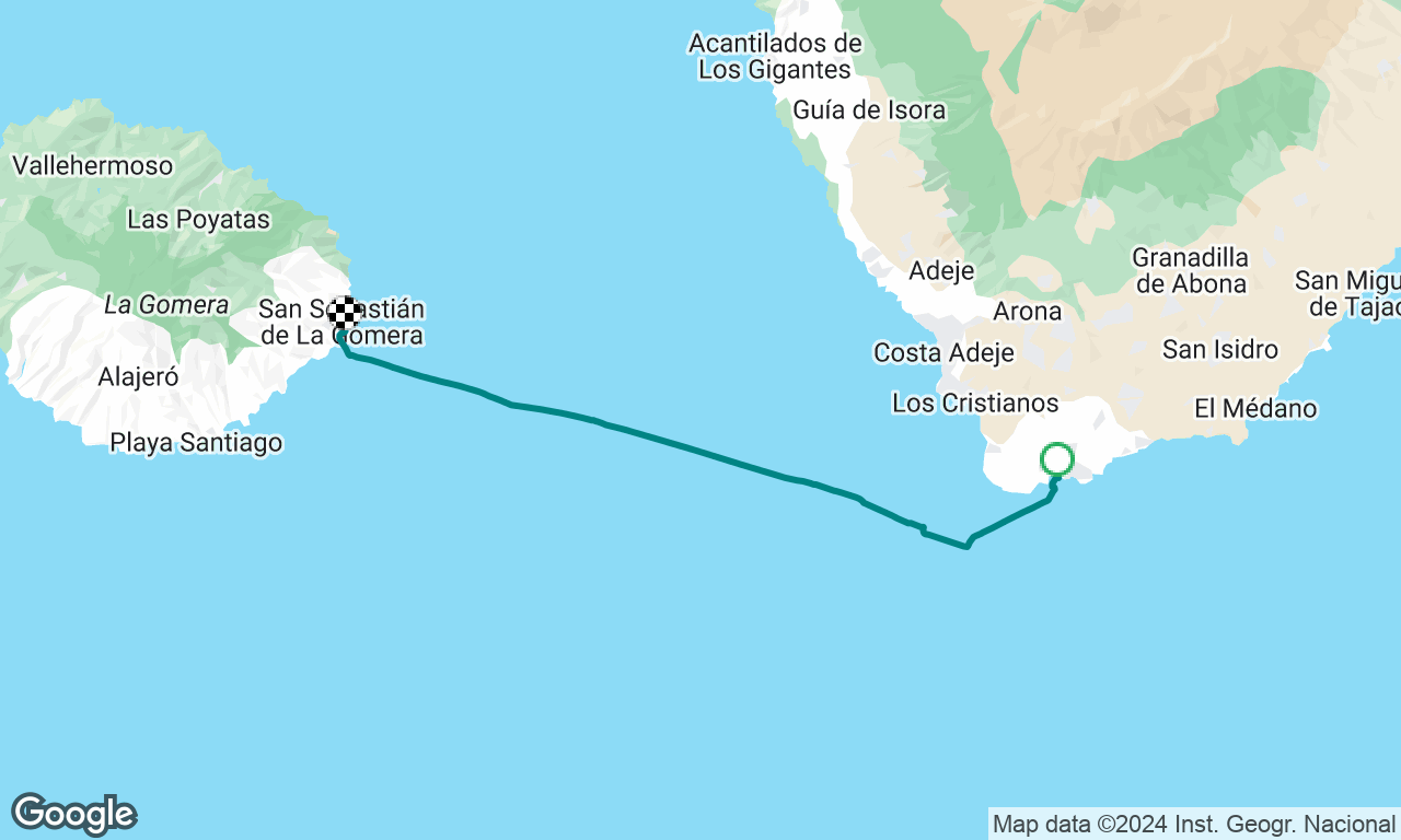 Tenerife to La Gomera